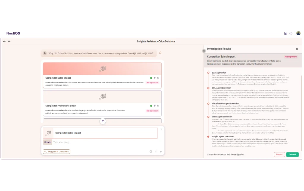 NucliOS AI Assistant Stats Agent 