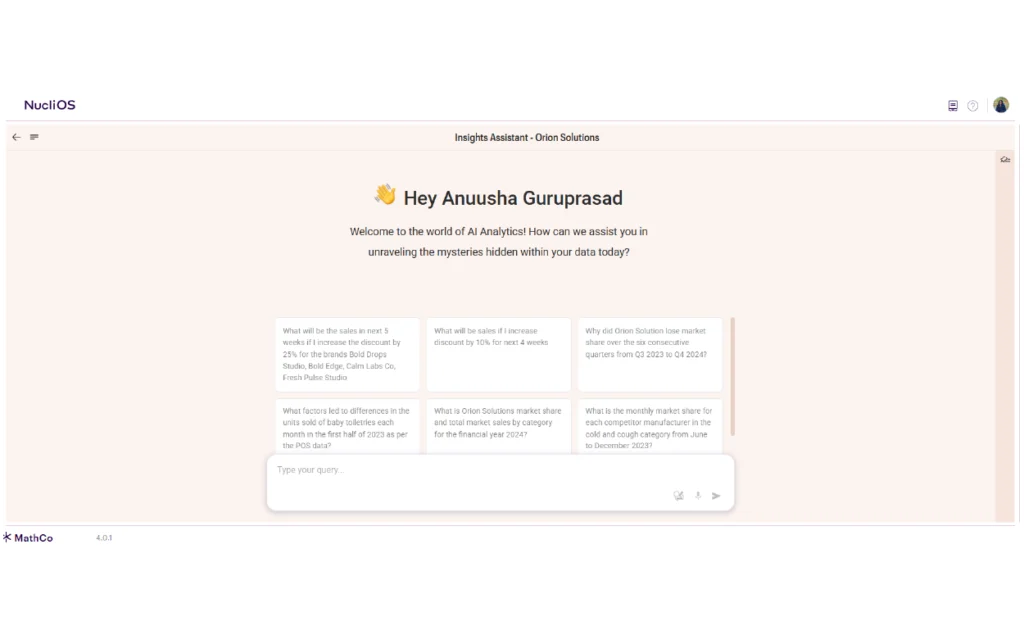 NucliOS AI Assistant 