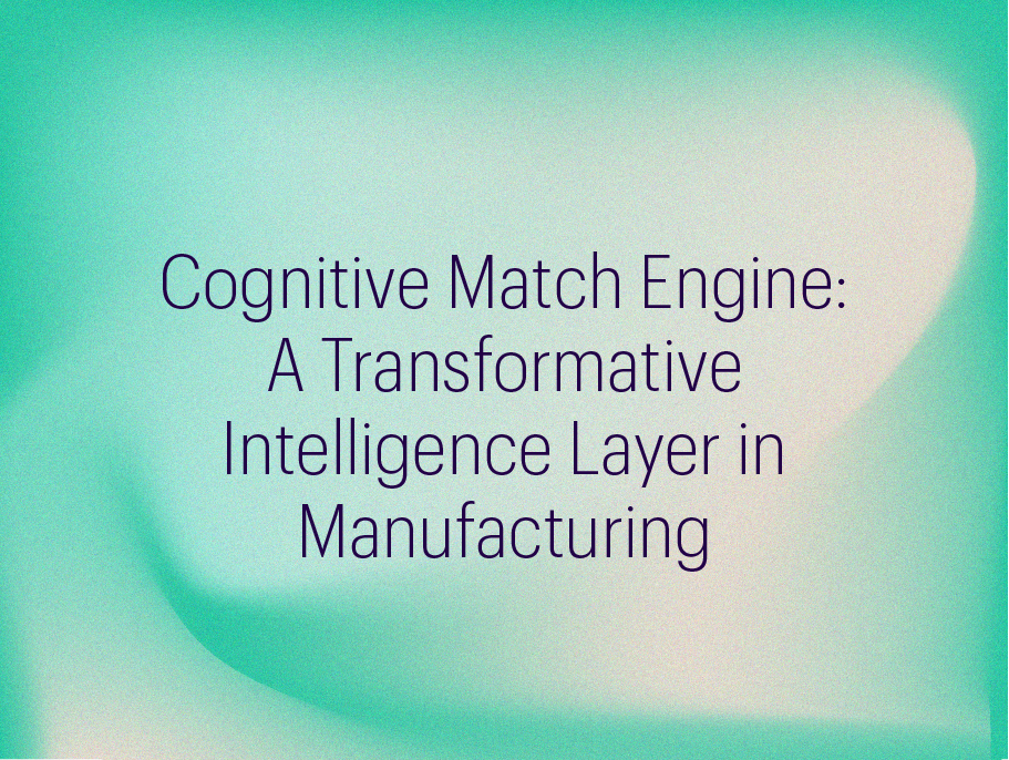 Cognitive Match Engine